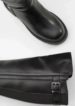 Best Plateau-Stiefel Damen Gefütterte Winterschuhe|Stiefel