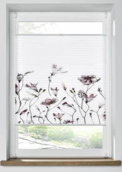 bonprix Plissees|Plissee mit Blumenmuster