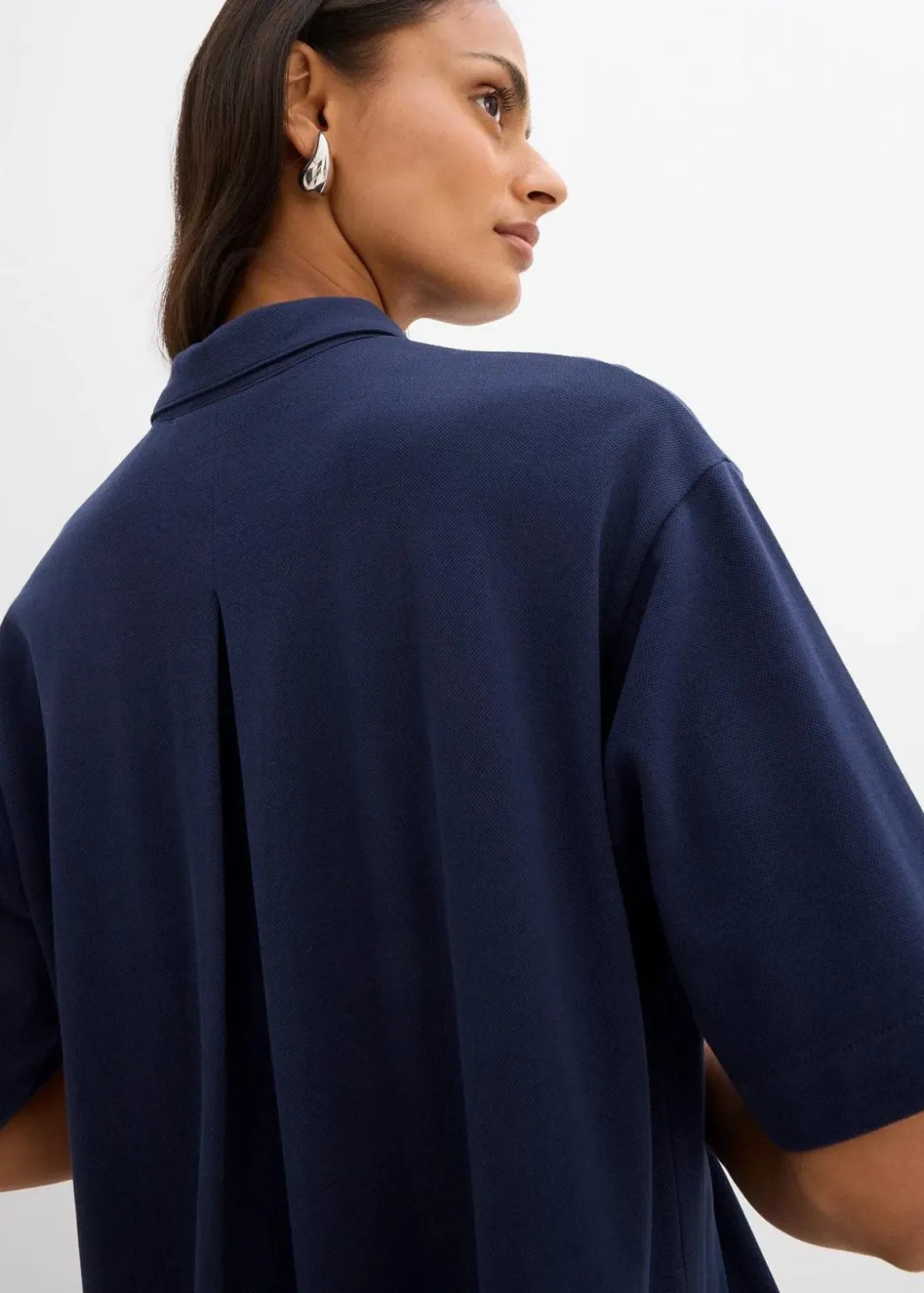 Best Polokleid aus reiner Baumwolle Damen Bekleidung·Pullover & Strickjacken|Kleider