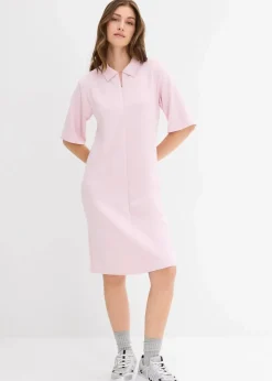 Clearance Polokleid aus softem Scuba Damen Bekleidung·Pullover & Strickjacken|Kleider