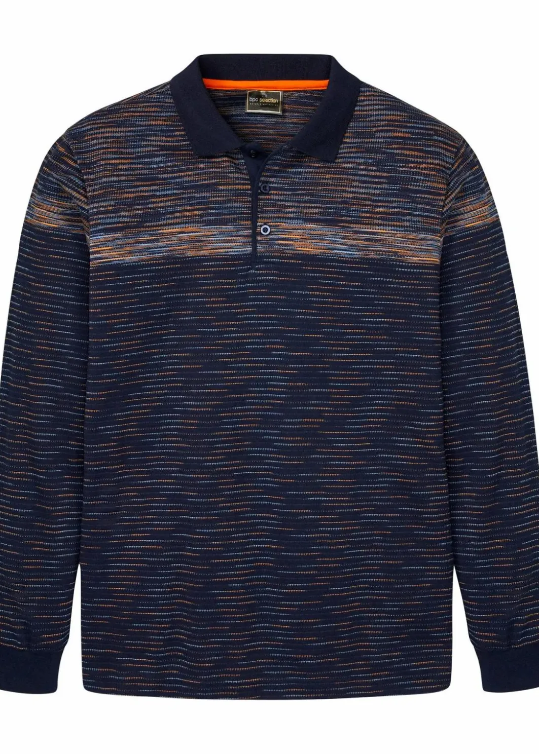 Herren bonprix Große Größen|Shirts & Polos|Polo-Langarmshirt