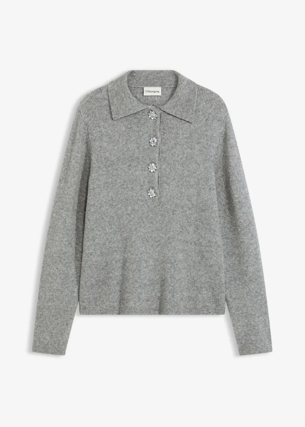 Polo-Pullover mit Wollanteil Damen Bekleidung·Umstandsmode|Bekleidung·Jeans
