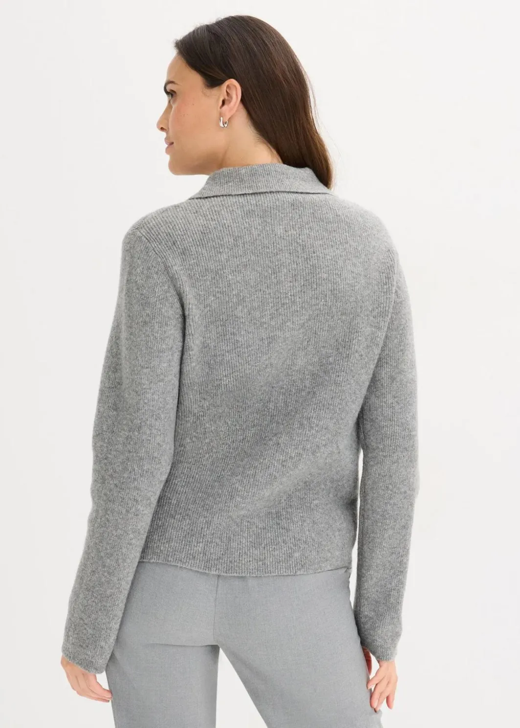 Polo-Pullover mit Wollanteil Damen Bekleidung·Umstandsmode|Bekleidung·Jeans