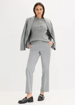 Polo-Pullover mit Wollanteil Damen Bekleidung·Umstandsmode|Bekleidung·Jeans