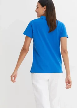 Damen bonprix Nachhaltigere Materialien|Shirts & Tops|Poloshirt