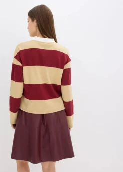 Damen bonprix Bekleidung·Blusen & Tuniken|Sweat|Poloshirt aus reiner Bio-Baumwolle