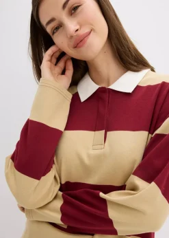 Damen bonprix Bekleidung·Blusen & Tuniken|Sweat|Poloshirt aus reiner Bio-Baumwolle