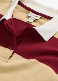 Damen bonprix Bekleidung·Blusen & Tuniken|Sweat|Poloshirt aus reiner Bio-Baumwolle