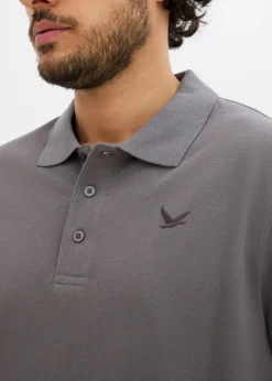 Herren bonprix Shirts & Polos|Basics|Poloshirt aus reiner Bio-Baumwolle (2er Pack)