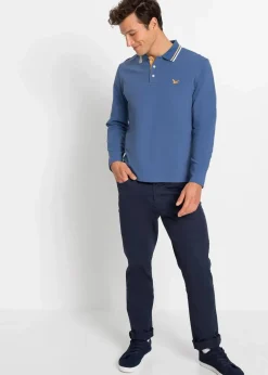 Herren bonprix Shirts & Polos|Große Größen|Poloshirt aus reiner Bio-Baumwolle (2er Pack)