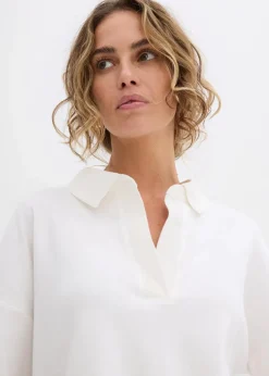 Hot Poloshirt aus reiner Bio-Baumwolle Damen Shirts & Tops|Nachhaltigere Materialien