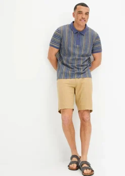 Herren bonprix Große Größen|Shirts & Polos|Poloshirt aus reiner Bio-Baumwolle