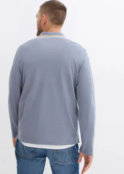 Herren bonprix Shirts & Polos|Große Größen|Poloshirt aus reiner Bio-Baumwolle (2er Pack)