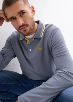 Herren bonprix Shirts & Polos|Große Größen|Poloshirt aus reiner Bio-Baumwolle (2er Pack)