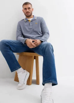 Herren bonprix Shirts & Polos|Große Größen|Poloshirt aus reiner Bio-Baumwolle (2er Pack)