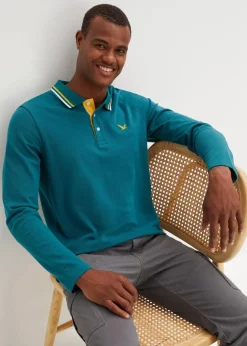 Outlet Poloshirt aus reiner Bio-Baumwolle (2er Pack) Herren Shirts & Polos|Große Größen