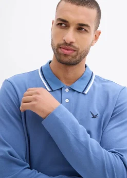 Outlet Poloshirt aus reiner Bio-Baumwolle (2er Pack) Herren Große Größen|Shirts & Polos