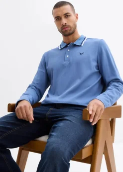 Outlet Poloshirt aus reiner Bio-Baumwolle (2er Pack) Herren Große Größen|Shirts & Polos