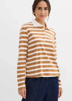 Best Poloshirt aus schwerer Bio-Baumwolle Damen Shirts & Tops|Basics