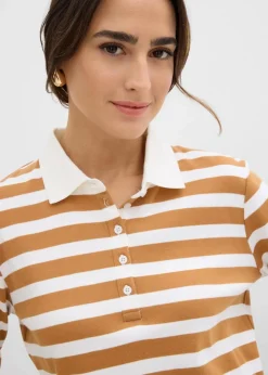 Best Poloshirt aus schwerer Bio-Baumwolle Damen Shirts & Tops|Basics