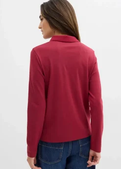 Clearance Poloshirt aus schwerer Bio-Baumwolle Damen Nachhaltigere Materialien|Shirts & Tops