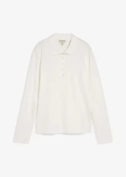 Discount Poloshirt aus schwerer Bio-Baumwolle Damen Bekleidung·Röcke|Basics