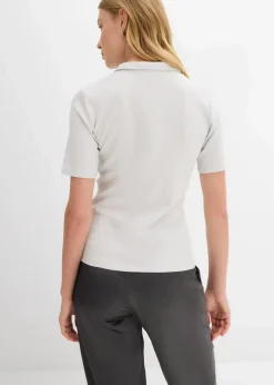 Online Poloshirt aus Viskose-Mix Damen Shirts & Tops