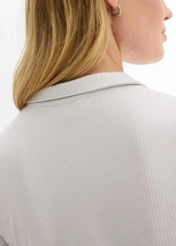 Online Poloshirt aus Viskose-Mix Damen Shirts & Tops