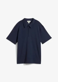 Damen bonprix Shirts & Tops|Poloshirt aus Viskose-Mix