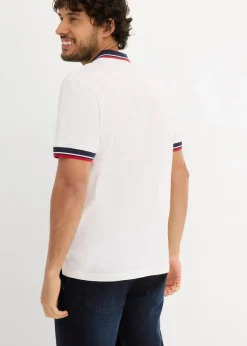 Herren bonprix Große Größen|Shirts & Polos|Poloshirt, Kurzarm aus reiner Bio-Baumwolle (2er Pack)