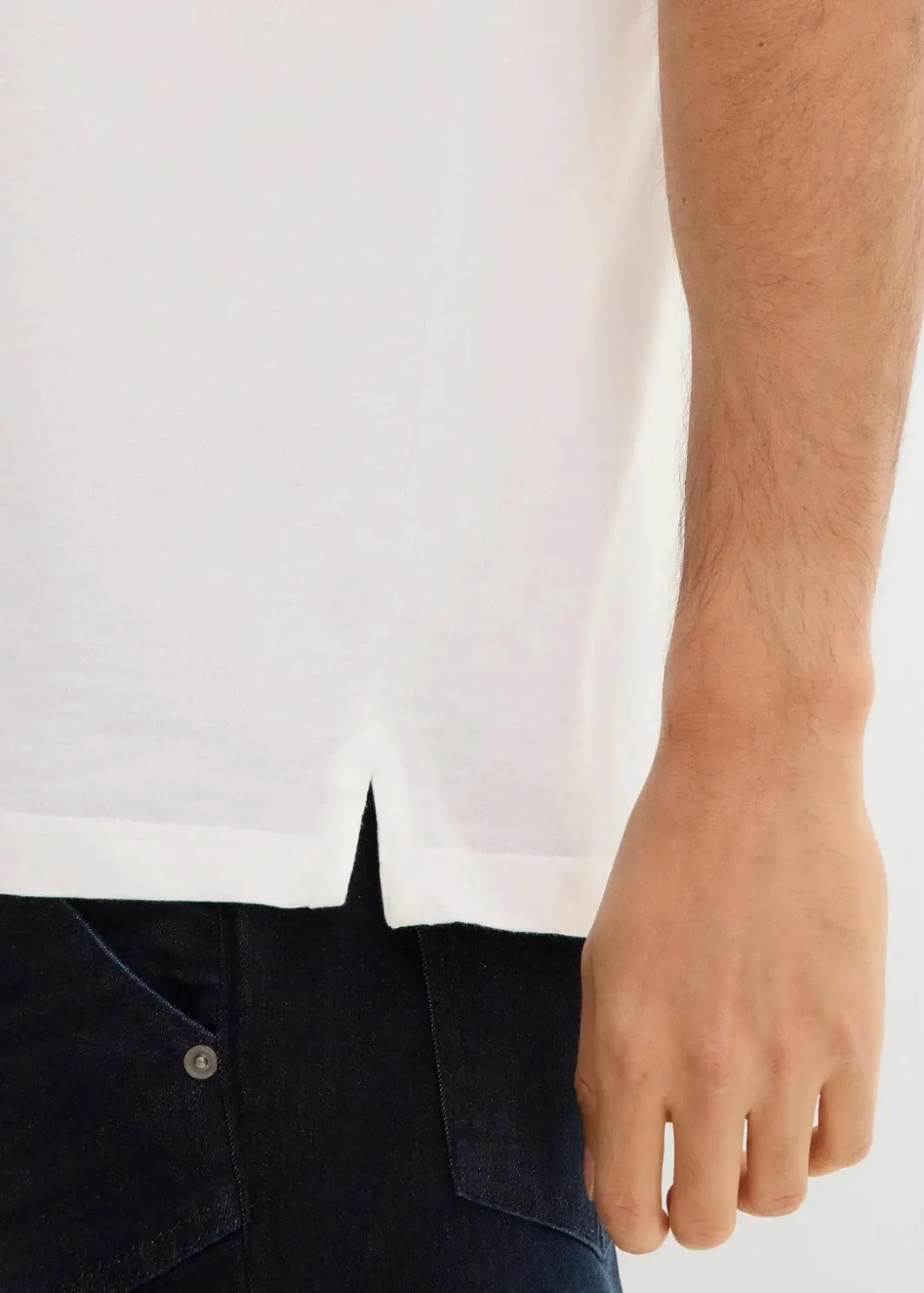 Herren bonprix Große Größen|Shirts & Polos|Poloshirt, Kurzarm aus reiner Bio-Baumwolle (2er Pack)
