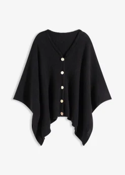Damen bonprix Ponchos|Schuhe & Accessoires In Spezialgrößen·Tücher & Ponchos|Poncho