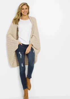 New Poncho aus Feinstrick Damen Ponchos|Schuhe & Accessoires In Spezialgrößen·Tücher & Ponchos