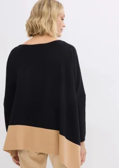 Online Poncho Feinstrickpullover Damen Pullover & Strickjacken|Strickmode