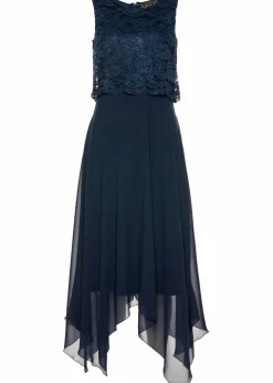 Premium Chiffonkleid mit Spitze Damen Kleider|Festliche Mode