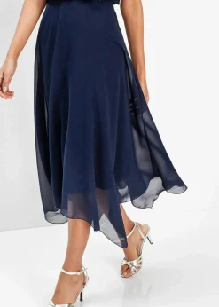 Premium Chiffonkleid mit Spitze Damen Kleider|Festliche Mode