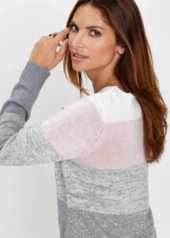 Damen bonprix Bekleidung·Umstandsmode|Bekleidung·Jeans|Premium Pullover mit Cashmere-Anteil