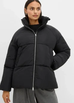 Damen bonprix Bekleidung·Hosen|Nachhaltigere Materialien|Puffer-Jacket