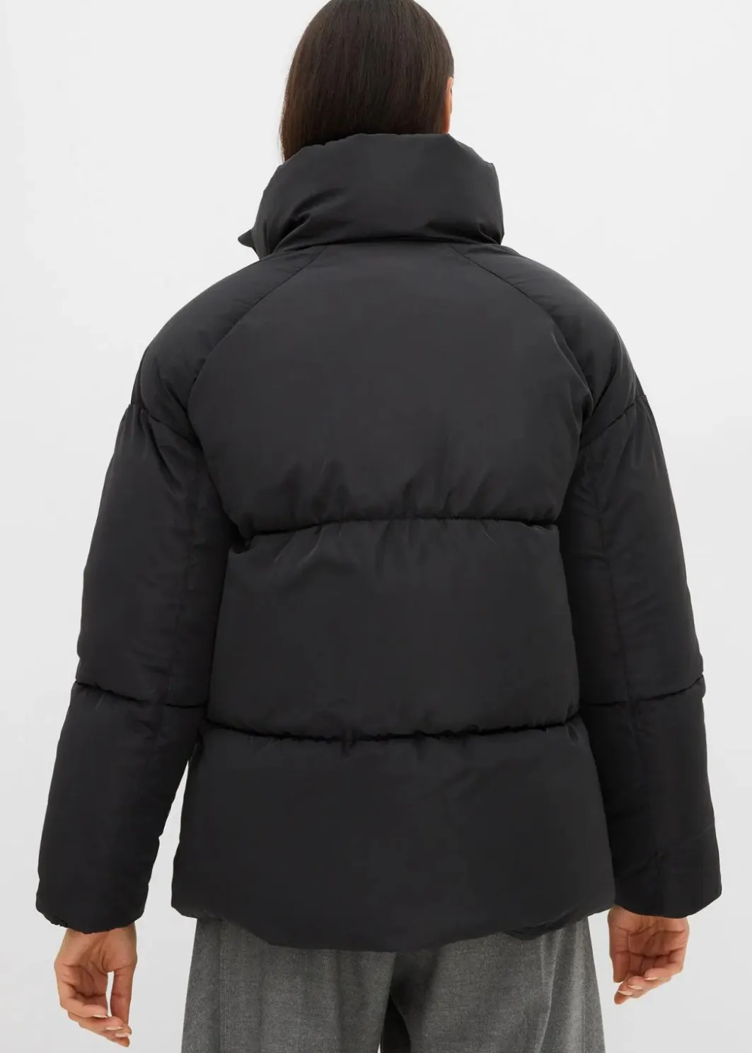 Damen bonprix Bekleidung·Hosen|Nachhaltigere Materialien|Puffer-Jacket