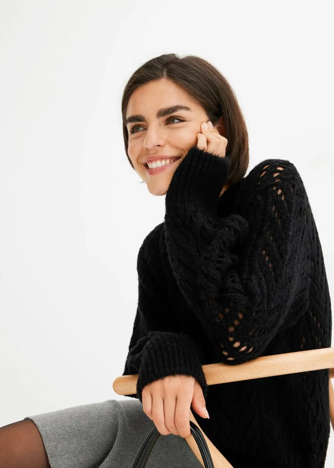 Damen bonprix Pullover & Strickjacken|Bekleidung·Jeans|Pullover
