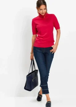 Damen bonprix Pullover & Strickjacken|Basics|Pullover