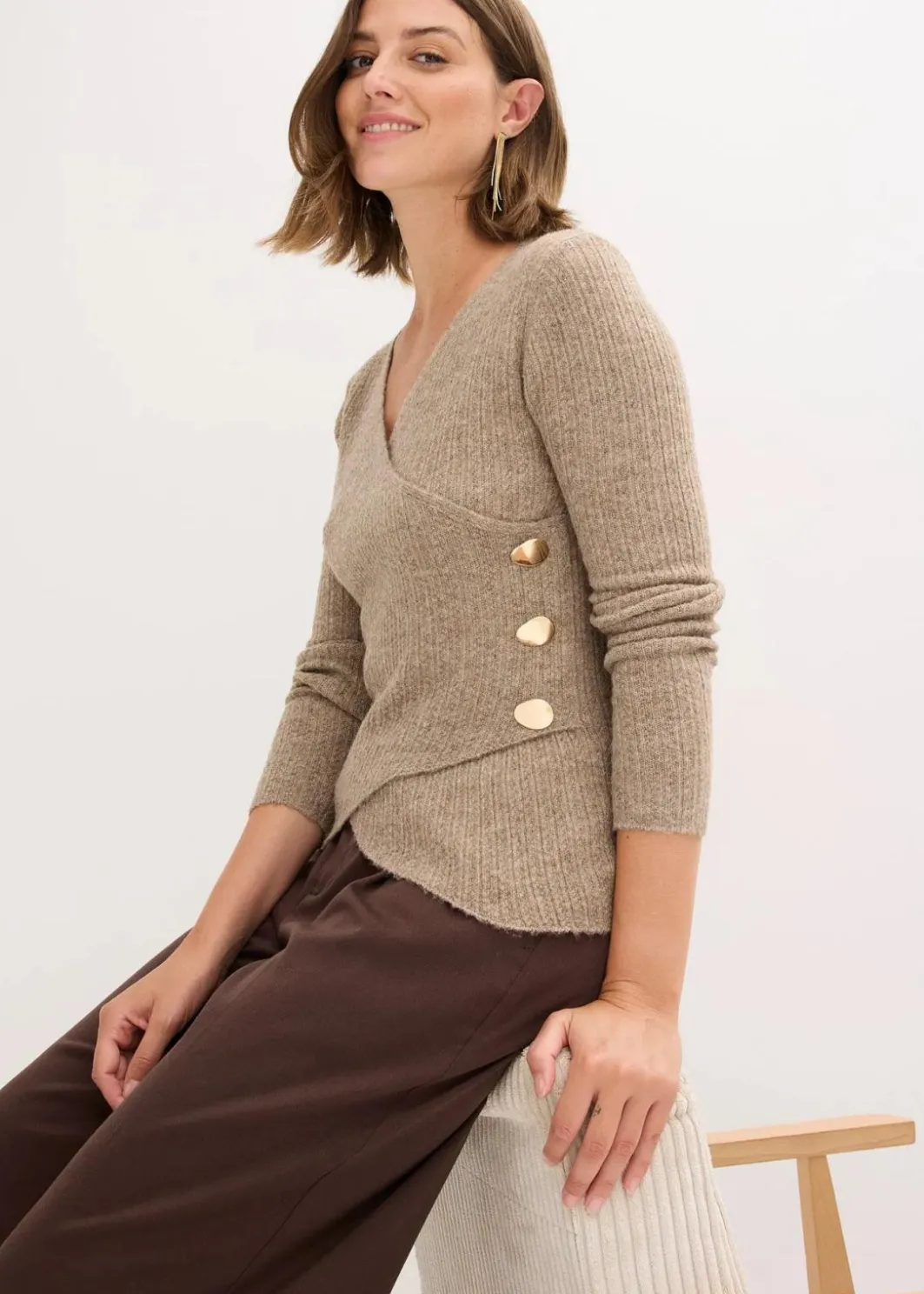 Damen bonprix Bekleidung·Umstandsmode|Strickmode|Pullover