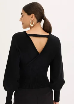 Damen bonprix Bekleidung·Umstandsmode|Strickmode|Pullover aus fließendem Viskose-Mix