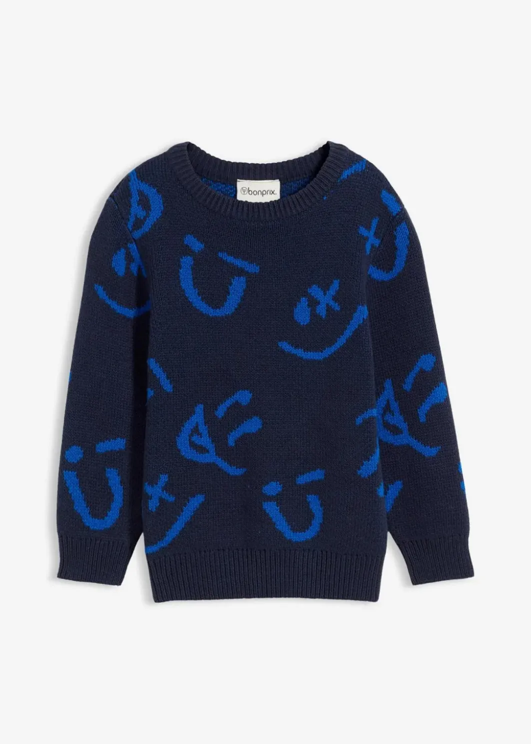 Kinder bonprix Jungen 2-8 Jahre·Sweat & Strick|Pullover aus reiner Baumwolle