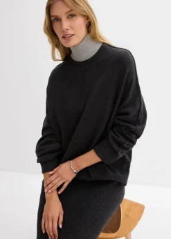 Damen bonprix Bekleidung·Umstandsmode|Bekleidung·Jeans|Pullover aus reiner Baumwolle