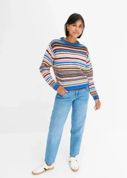 Hot Pullover gestreift Damen Bekleidung·Umstandsmode|Bekleidung·Jeans