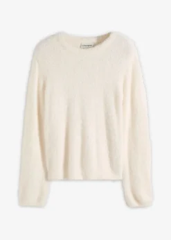 Best Pullover in Plüsch-Optik Damen Bekleidung·Umstandsmode|Pullover & Strickjacken