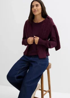 Online Pullover mit Ballon-Ärmel Damen Bekleidung·Jeans|Pullover & Strickjacken