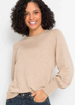 New Pullover mit Ballon-Ärmel Damen Bekleidung·Jeans|Pullover & Strickjacken