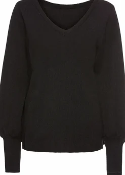 Damen bonprix Bekleidung·Umstandsmode|Strickmode|Pullover mit Ballonärmeln